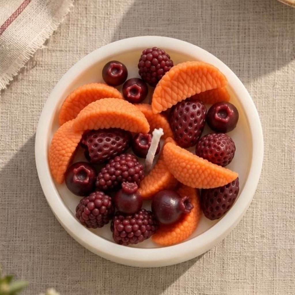 White Fruit Bowl