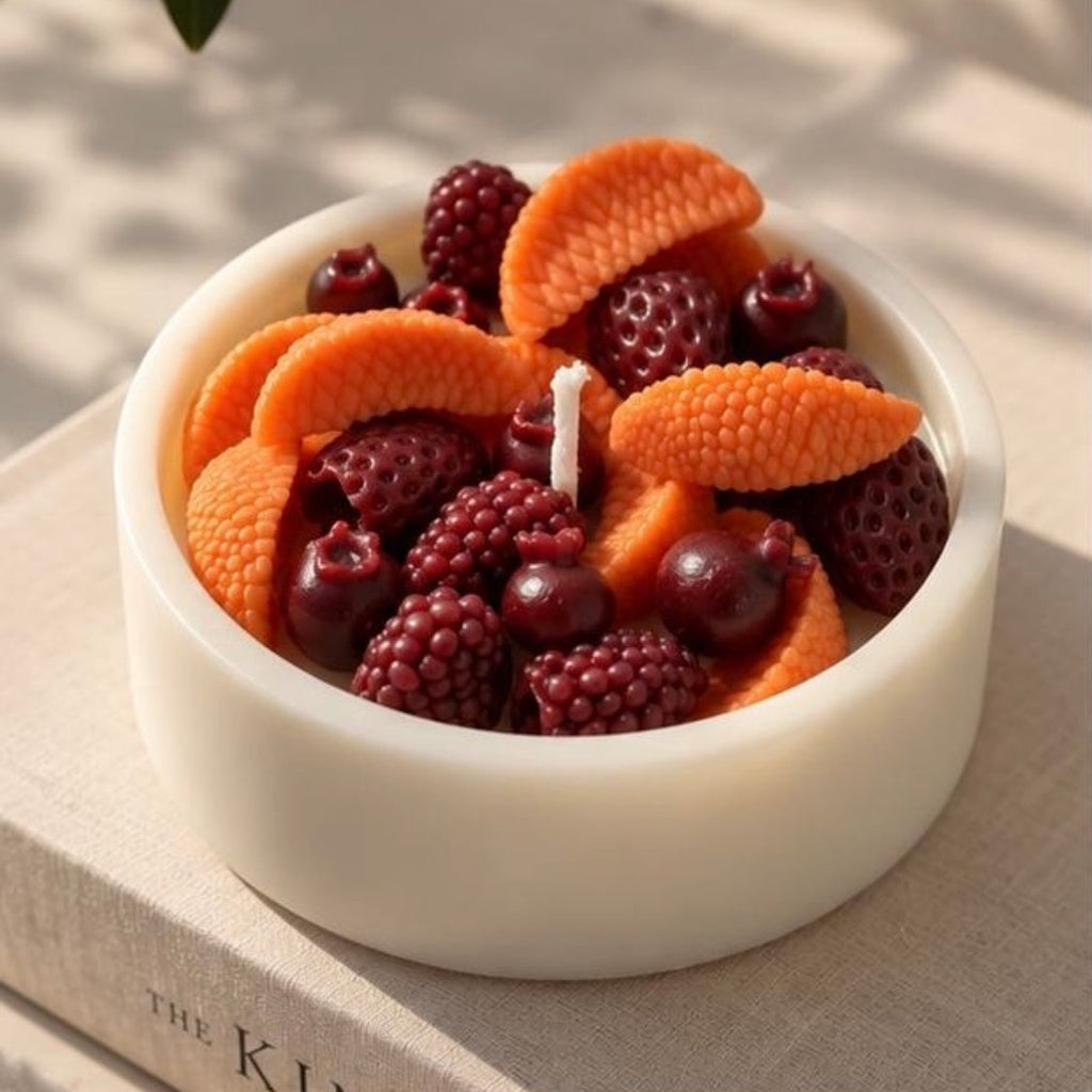 White Fruit Bowl